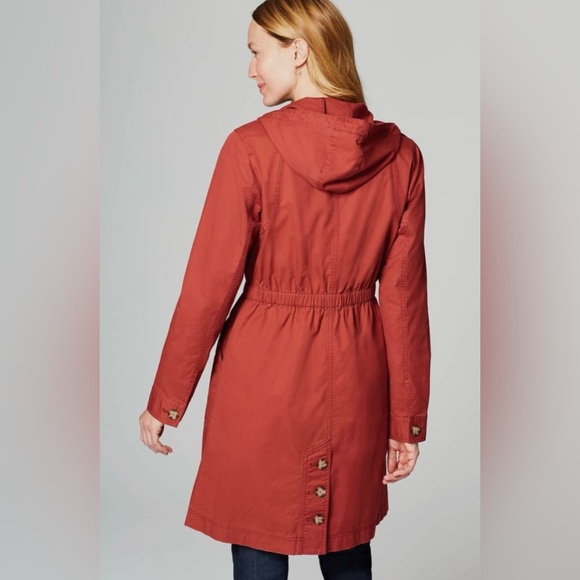 J Jill Lightweight Anorak in Bittersweet Rust - Picture 3 of 11